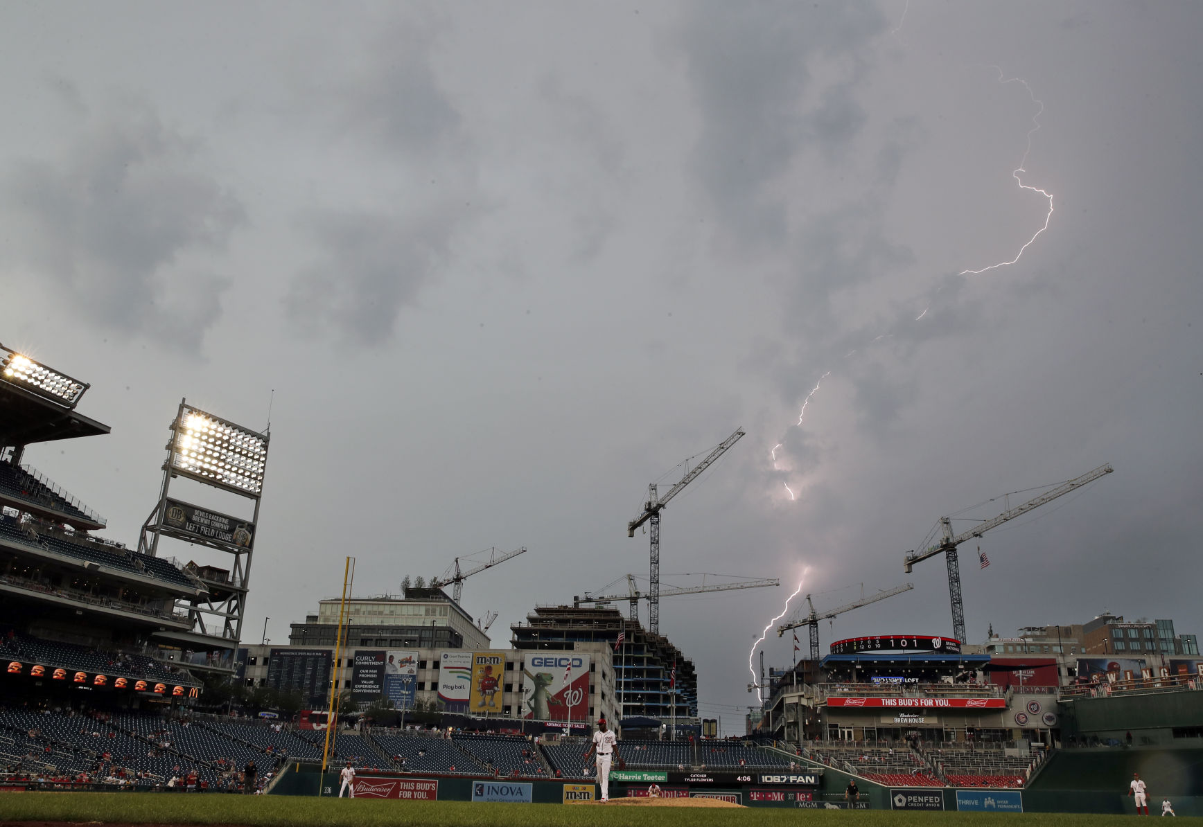 APTOPIX Braves Nationals Baseball